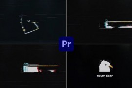Fast Glitch / Digital Noise Logo 2 45531029