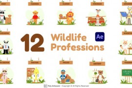 Wildlife Professions For After Effects 47741604