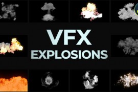 VFX Explosions for DaVinci Resolve 42095486