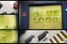 Handheld Game Console Logo Intro 51355118