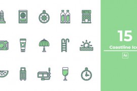 Coastline Icon After Effect 48625960