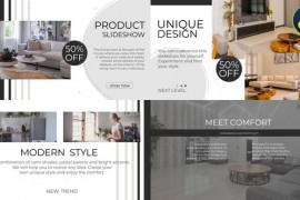 Product Modern Slideshow for DaVinci Resolve 47824628