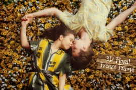 3D Floral Freeze Frame 51008297