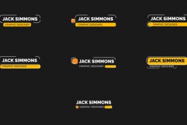 Simple Lower Thirds 45994945