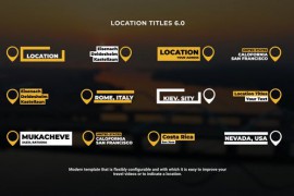 Location Titles 6.0 | FCPX 42974899
