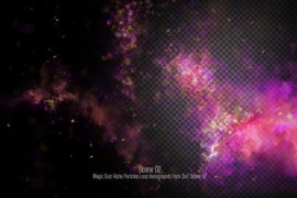 Magic Dust Alpha Particles Loop Backgrounds Pack 3in1 Part01 38400364