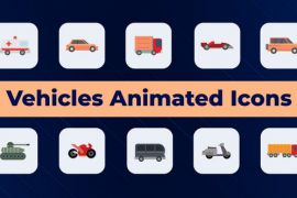 Vehicles Animated Icons 51872926