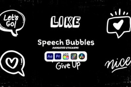 Speech Bubbles Animated Stickers 50571347