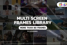 Multi Screen Frames Pack for Apple Motion and FCPX 34150624