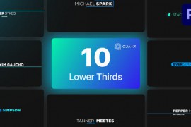 Lower Thrids for Premiere Pro Vol. 04 44841019