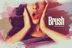 Free Download:Beautiful Brush Photo Slideshow 20226387