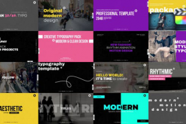 Clean Text Typography / FCPX 51657175