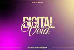 Free Download:Retro Text Animation | PP 60203421