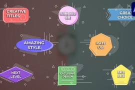 Creative Titles for After Effects 50708083