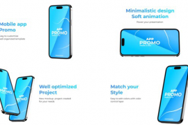 Phone 14 Pro Minimal App Promo 46363459