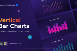 Gradient Vertical Bar Charts for Motion & FCPX 46285863