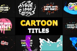 Cartoon Titles Pack | FCPX 24458559