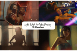 Light Bokeh Particles Overlay 52382649