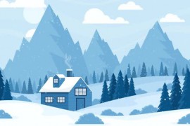 Winter Animated 4k Landscape 44354992