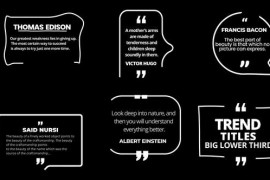 Quotes - Lower Thirds 49602011