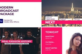 Modern Motion Broadcast Package 22593821