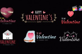 Valentines Day Titles Pack 43398133