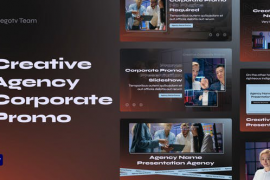 Creative Agency Corporate Promo Mogrt Pr 47717370