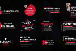 Big Animated Text Titles 51313619