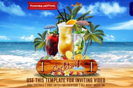 Hot Summer Festival | Premiere Pro MOGRT 46626428