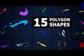 Polygon Shapes | Premiere Pro MOGRT 48522528