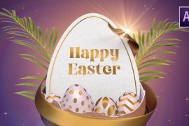 Easter Egg Greeting 43721780