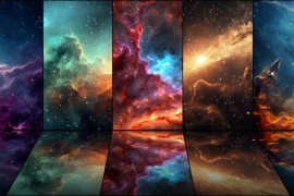 NEBULA BACKGROUNDS PACK 46088834