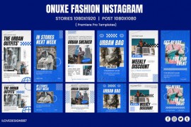 Onuxe Fashion Instagram | MOGRT File 47243501
