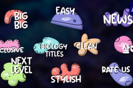 Biology Cells Titles for After Effects 47982608