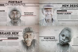 Portrait on Newspaper 50501850