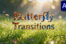 Free Download:Butterfly Transitions for After Effects 63103448
