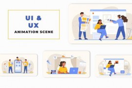 Premiere Pro UI & UX Animation Scene 46443476
