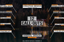 Call-Out Titles | After Effects 49205386