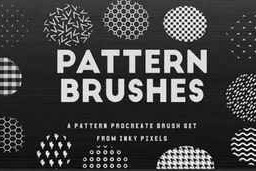CM – 15 Procreate Pattern Brushes 1530632