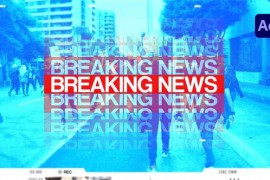 Breaking News Report Promo 50240356