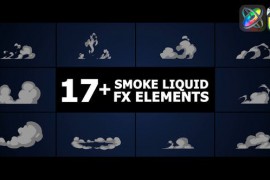 Smoke Liquid Style Elements | FCPX 50525679