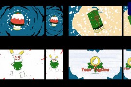 Christmas Morphing Logo for Premiere Pro 49881334