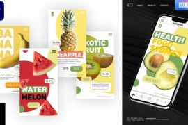 Healthy Food Instagram Stories For Premiere Pro 44913430