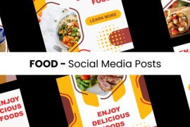 Food - Social Media Posts 43219927