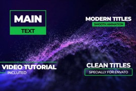 Clean Titles | FCPX & Apple Motion 45213524