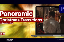 Christmas Panoramic Transitions Vol. 01 for Premiere Pro 49538743