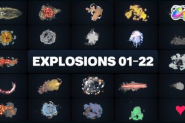 Advanced Explosions Pack for FCPX 47382080