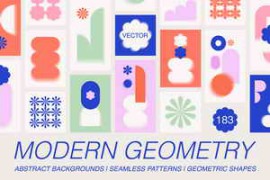 CreativeMarket – Modern Geometry Prints & Patterns 91806069