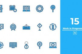 Work In Progress Icon After Effects 49675402