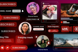Social Media Infographics for YouTube 52569748